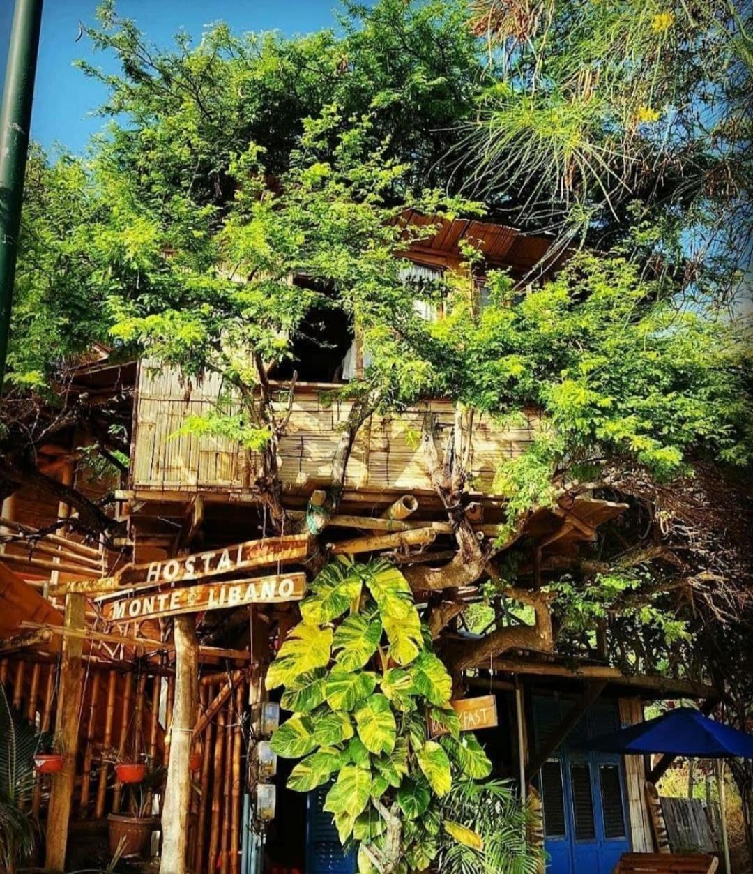 Hostal Monte Libano Puerto López Exterior foto